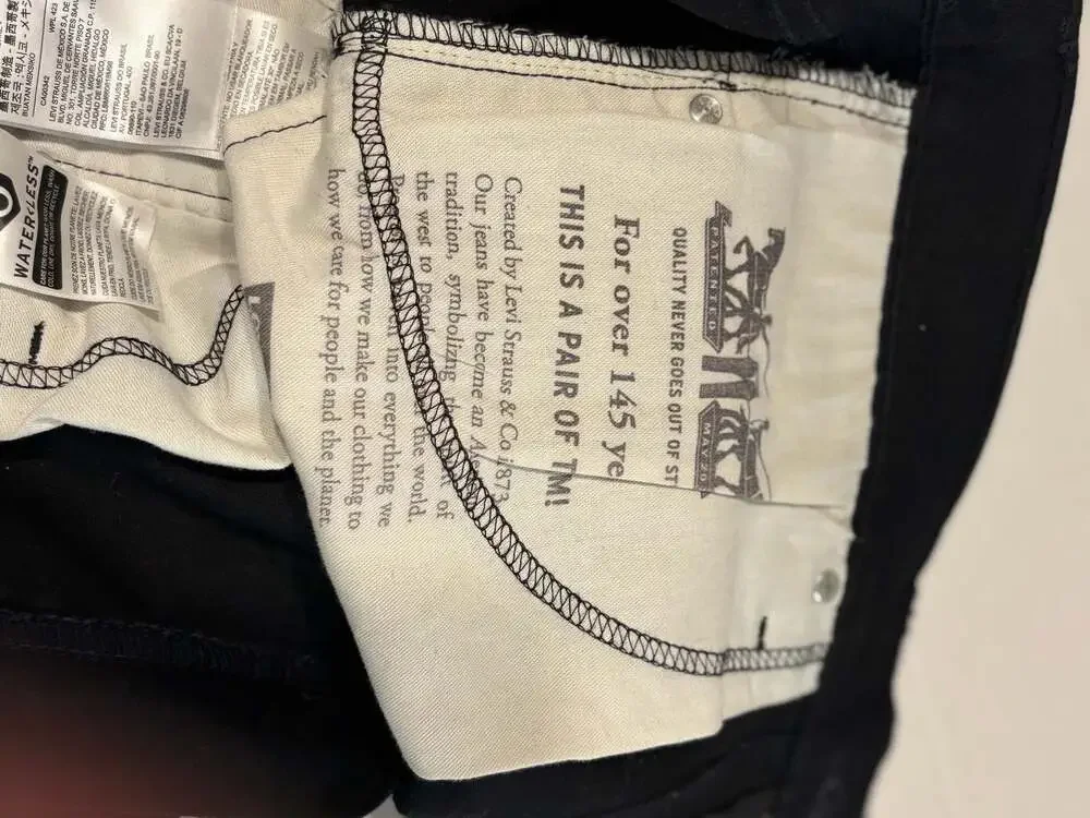 Levi's 541 Athletic Taper Black Jeans #1271